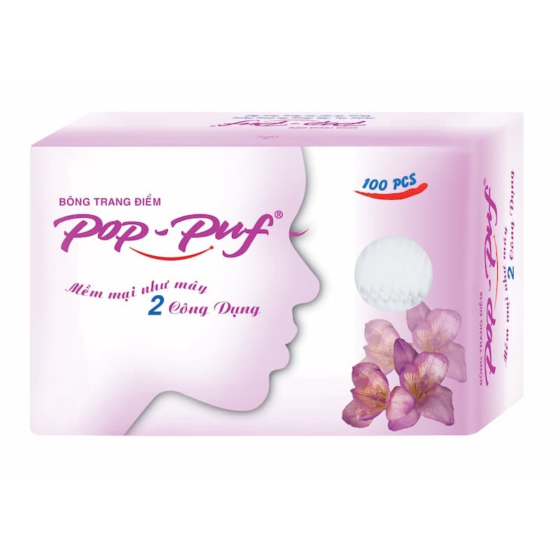 Bông tẩy trang Silcot Hộp 82 miếng Nhật
