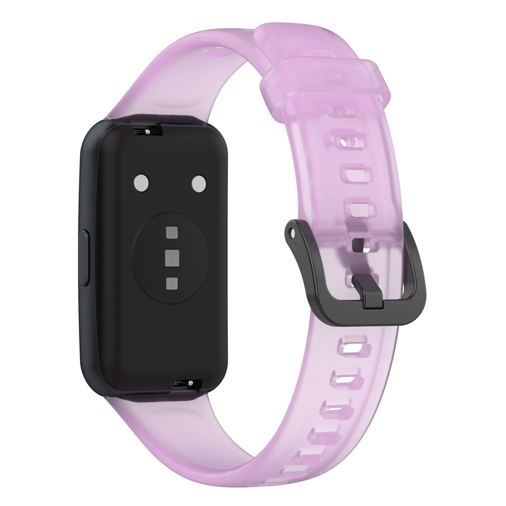 Silicone Dây Đeo Silicon Trong Suốt Cho Đồng Hồ Huawei Band 7 6 / Honor Band 6