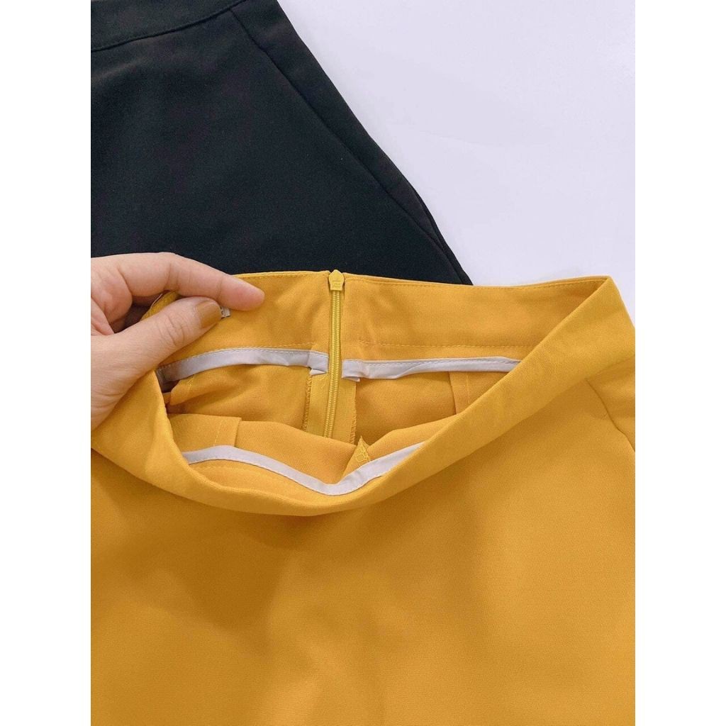 Quần giả váy chữ A lưng cao có quần lót trong chất vải vimter l1 sẵn 4 màu phối đồ siêu xinh | BigBuy360 - bigbuy360.vn