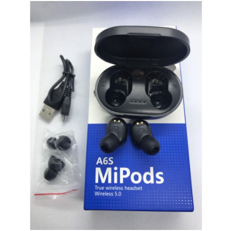 Tai Nghe Bluetooth XiaoMi Mini A6s MiPods True Wireless - Bass Cực Mạnh,Công nghệ 5.0 - BẢO HÀNH ĐỔI MỚI