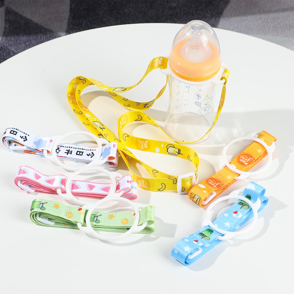 Dây Đeo Bình Nước Họa Tiết Hoạt Hình Dễ Thương Có Thể Điều Chỉnh