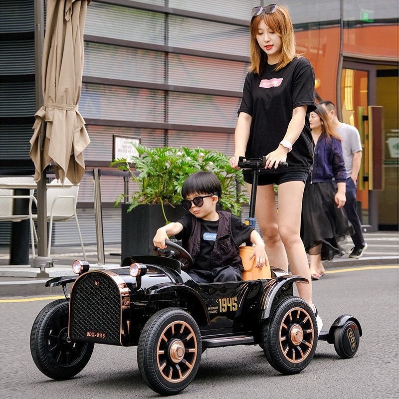 Tàu điện HOLLA có điều khiển và mở nhạc quá điên thoại cho mẹ và bé
