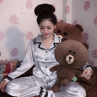 Bộ pjiama phi lụa bao đẹp