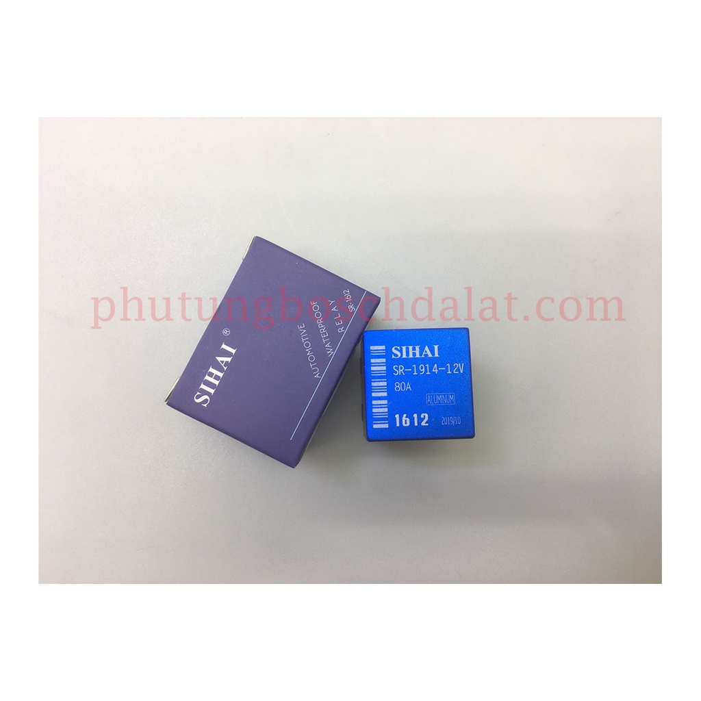 Rơle relay 5 chân 12V 80A chính hãng Shihai chống nước