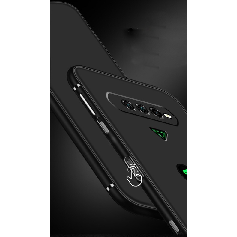 Ốp Điện Thoại Tpu Mềm Nhám Chống Sốc Cho Black Shark 4 3 3s 2 Helo Phone Couqe Funda