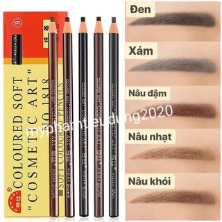 Chì xé chân mày cao cấp (nâu/đen)
