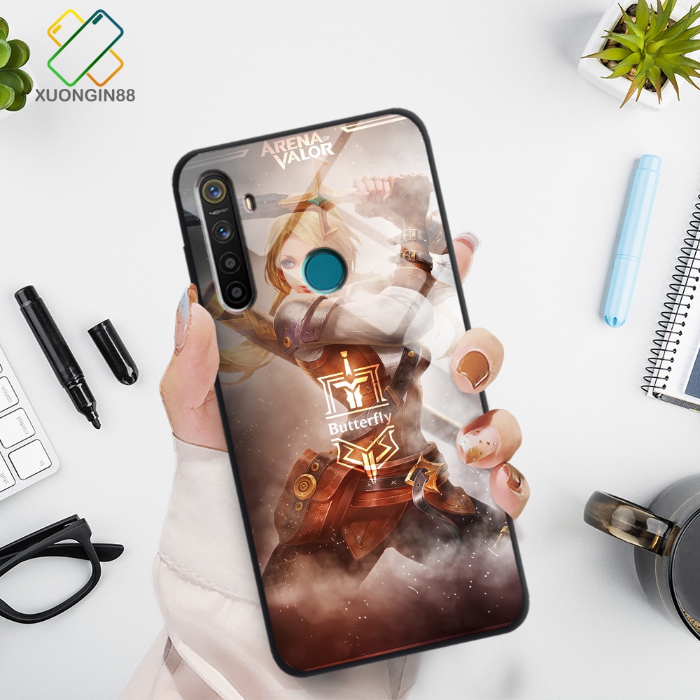 Ốp lưng kính Realme 5i/6i in 3D hình tướng Liên quân
