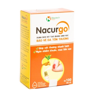 Nacurgo 12ml - dung dịch xịt bảo vệ da