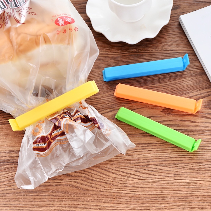 Kẹp miệng túi đồ ăn bằng nhựa màu sắc ngẫu nhiên