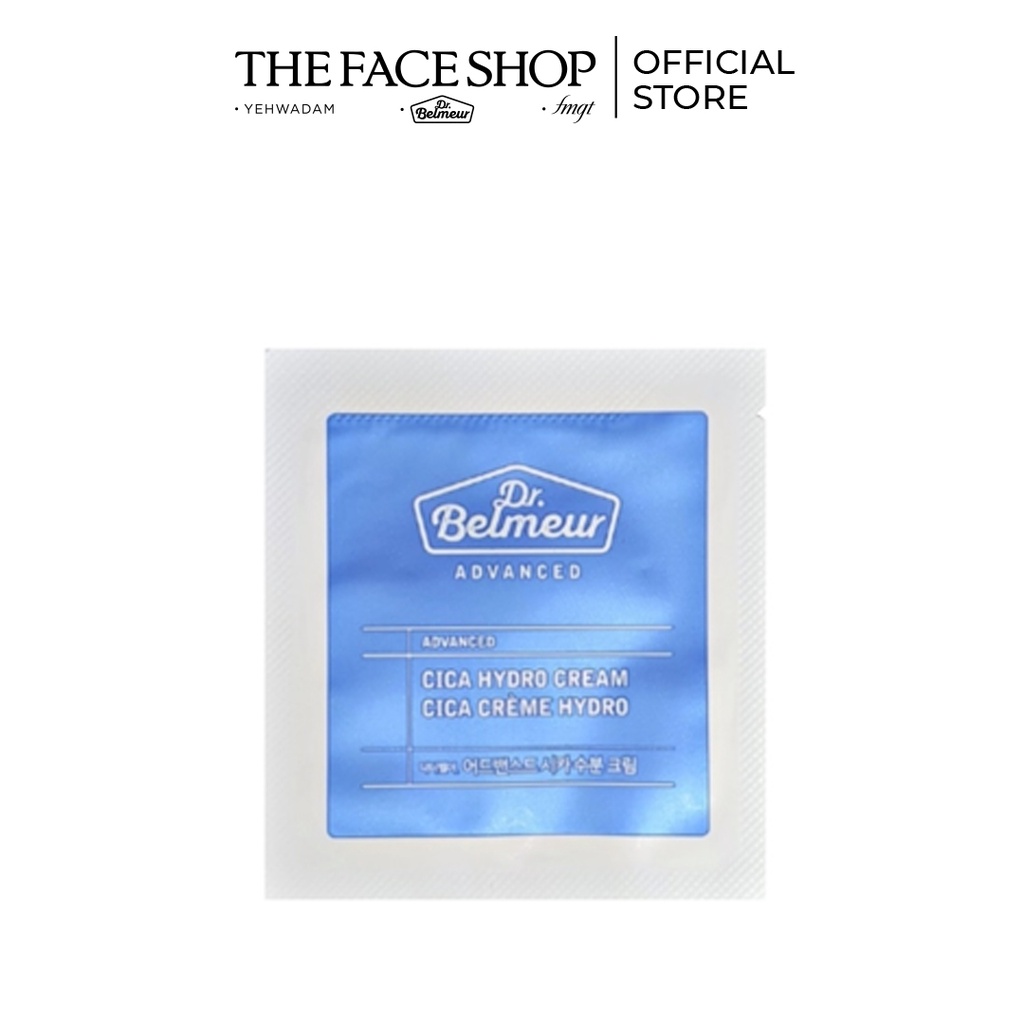 (Sample) Kem Dưỡng Da Thefaceshop Dr.Belmeur Advanced Cica Hydro Cream 1.2Ml