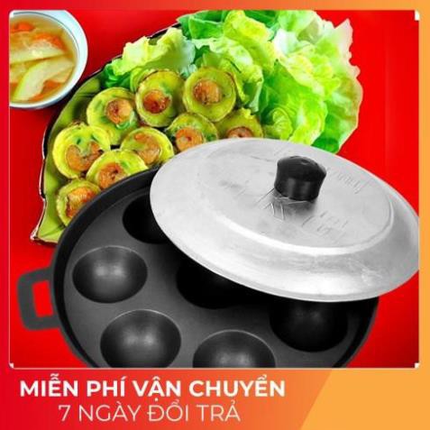 Chảo Đổ Bánh Khọt 8 Lỗ