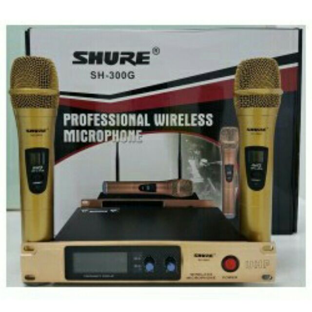 Bộ Micro Không Dây SHURE SH-300G