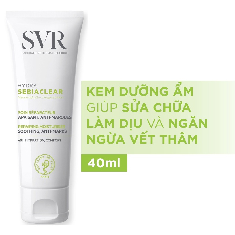 Kem dưỡng ẩm SVR Sebiaclear HYDRA 40ml