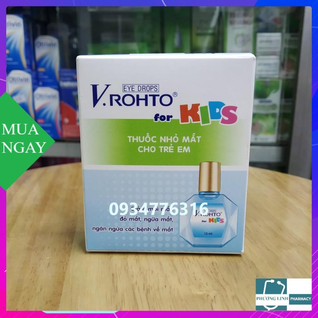 Nước nhỏ mắt VRohto Kid - dinh dưỡng cho mắt bé