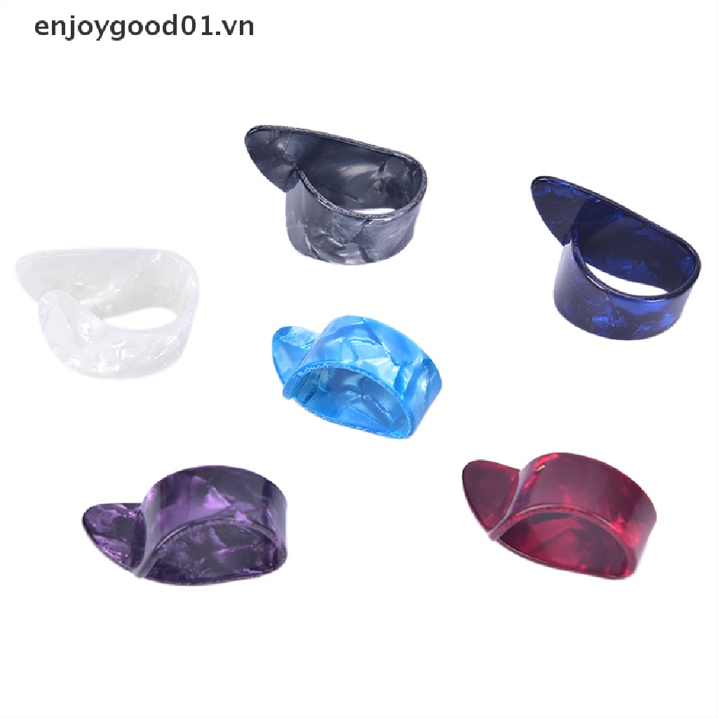 Ngón cái ngón tay cái Guitar Chọn Acoustic Electric Celluloid Mediator Thumbpicks