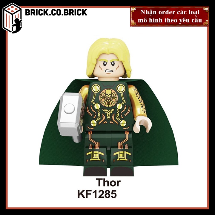 Hydra Avengers Đồ chơi Lắp ráp Mô hình Non Lego Minifigure Siêu Anh Hùng Super Hero Marvels DC Stan Hawkeye KF6109