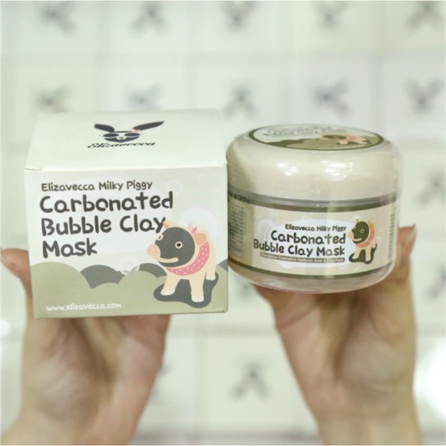 MẶT NẠ THẢI ĐỘC, KHỬ CHÌ BÌ HEO CARBONATED BUBBLE CLAY MASK