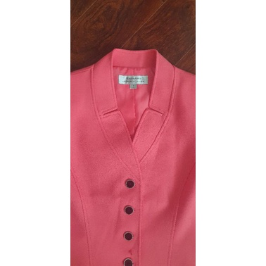 Áo khoác vest cam sữa Tahari