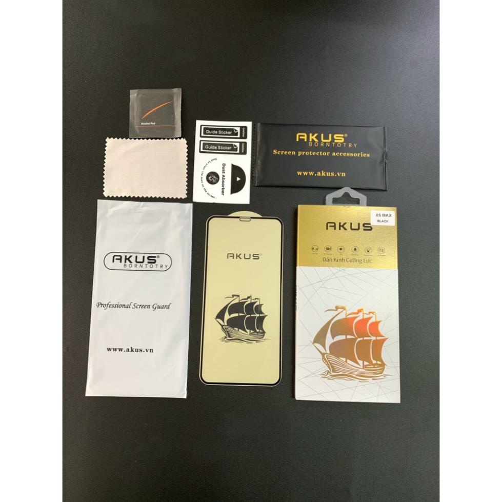 Kính cường lực IP akus - Hàng chính hãng