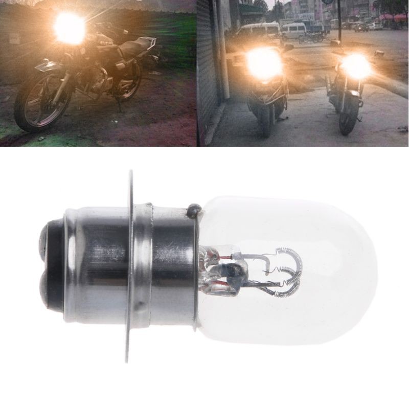 Bóng Đèn Pha B'X T19 P15D-25-1 Dc 12v 35w Cho Xe Mô Tô