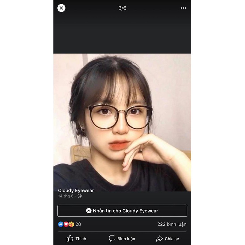 Gọng kính cận kim loại dáng tròn - Kính thời trang 0 độ | BigBuy360 - bigbuy360.vn