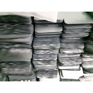 100g (1 lạng) Túi zip zipper BẠC 1 MẶT TRONG