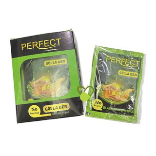 Dầu gội nhuộm tóc PERPECT - Gội là đen tóc - Gói 30 ml