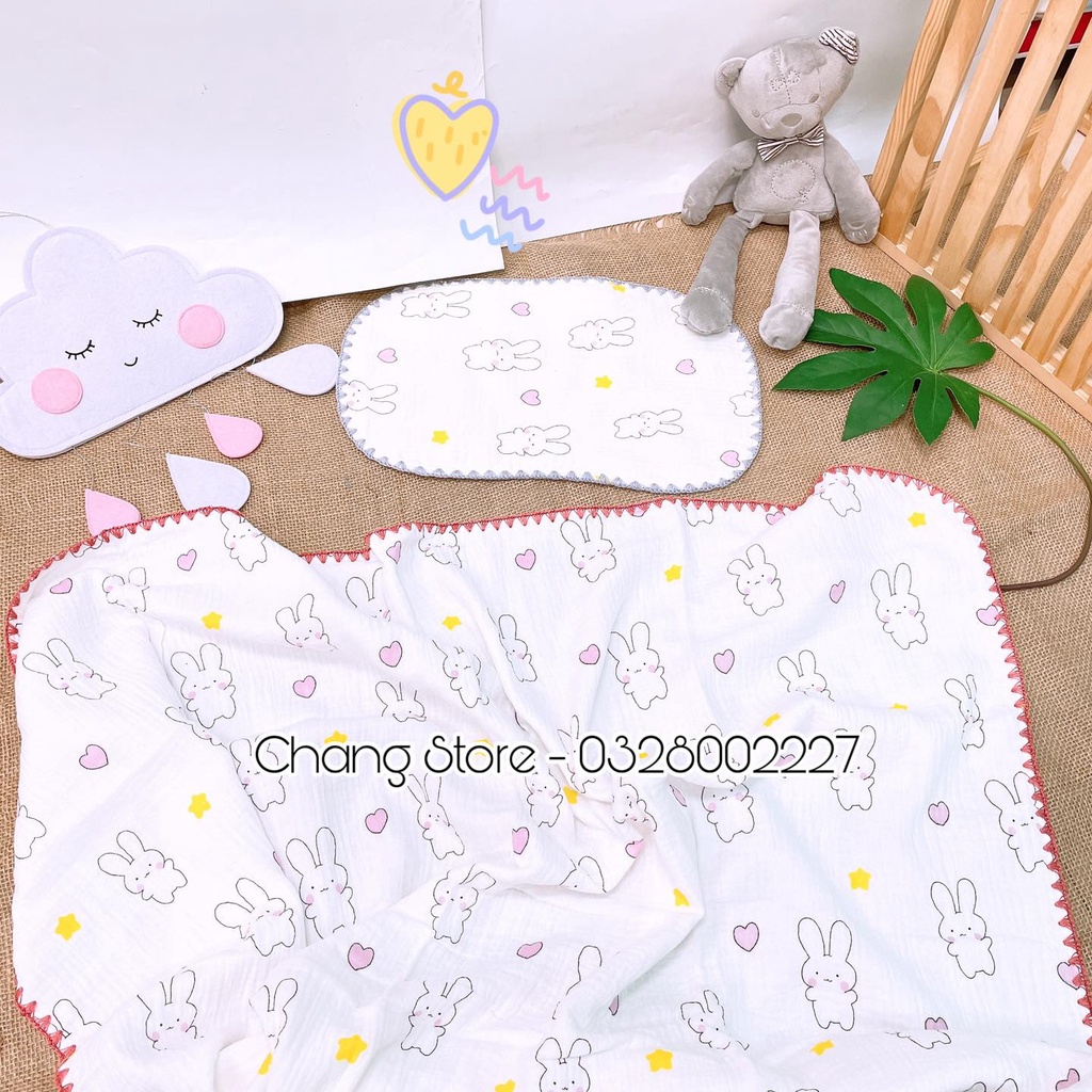Chăn/ Mền Xô Cao Cấp Bo Viền Popular In Họa Tiết Cho Bé 110*120 cm