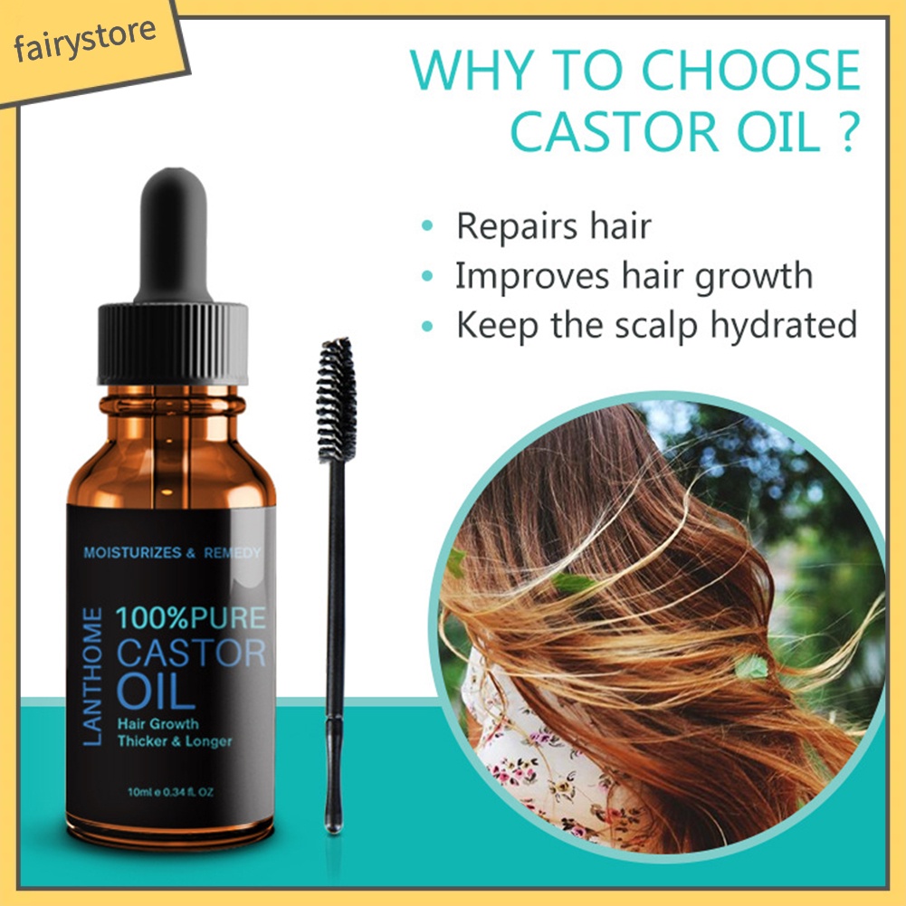 Tinh dầu thầu nuôi dưỡng mọc lông mi lông mày