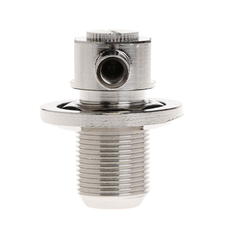 Đầu Nối Dây Cáp Đồng Trục SO239 UHF Cái Góc Phải Cho RG58 RG142 LMR195 Coaxial