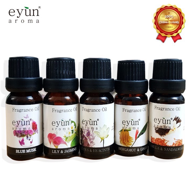 Ship Hỏa Tốc HCM - Eyun Aroma tinh dầu chính hãng thơm phòng, đuổi muỗi, thư giãn