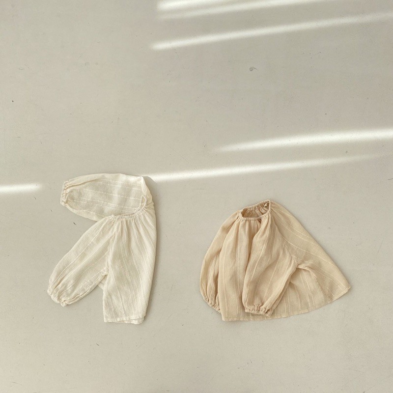 Áo tay phồng siêu điệu dành cho bé gái Bebe holic nội địa Hàn