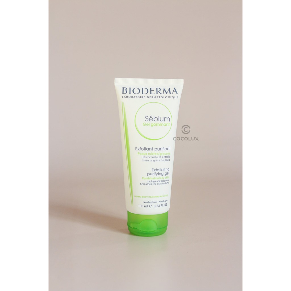 [Công Ty, Tem Phụ] Tẩy Da Chết Bioderma Sebium Gel Gommant 100ml - [Coco shop]