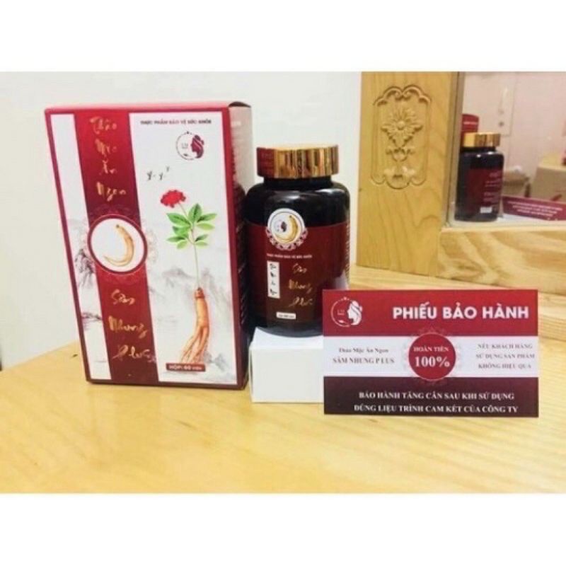 [Chính hãng] Tăng cân Sâm Nhung Plus ăn khỏe ngủ ngon