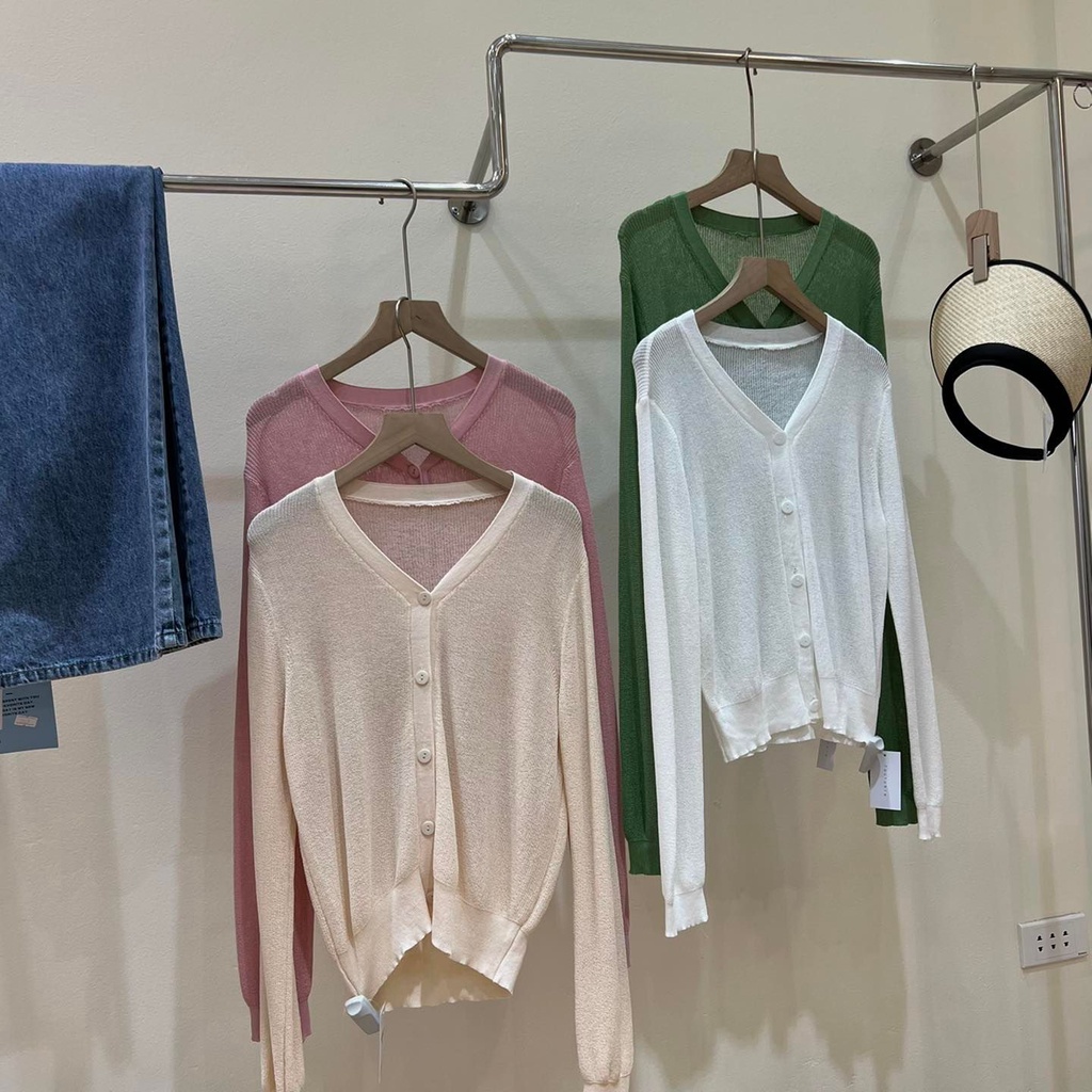 Áo len cardigan A061