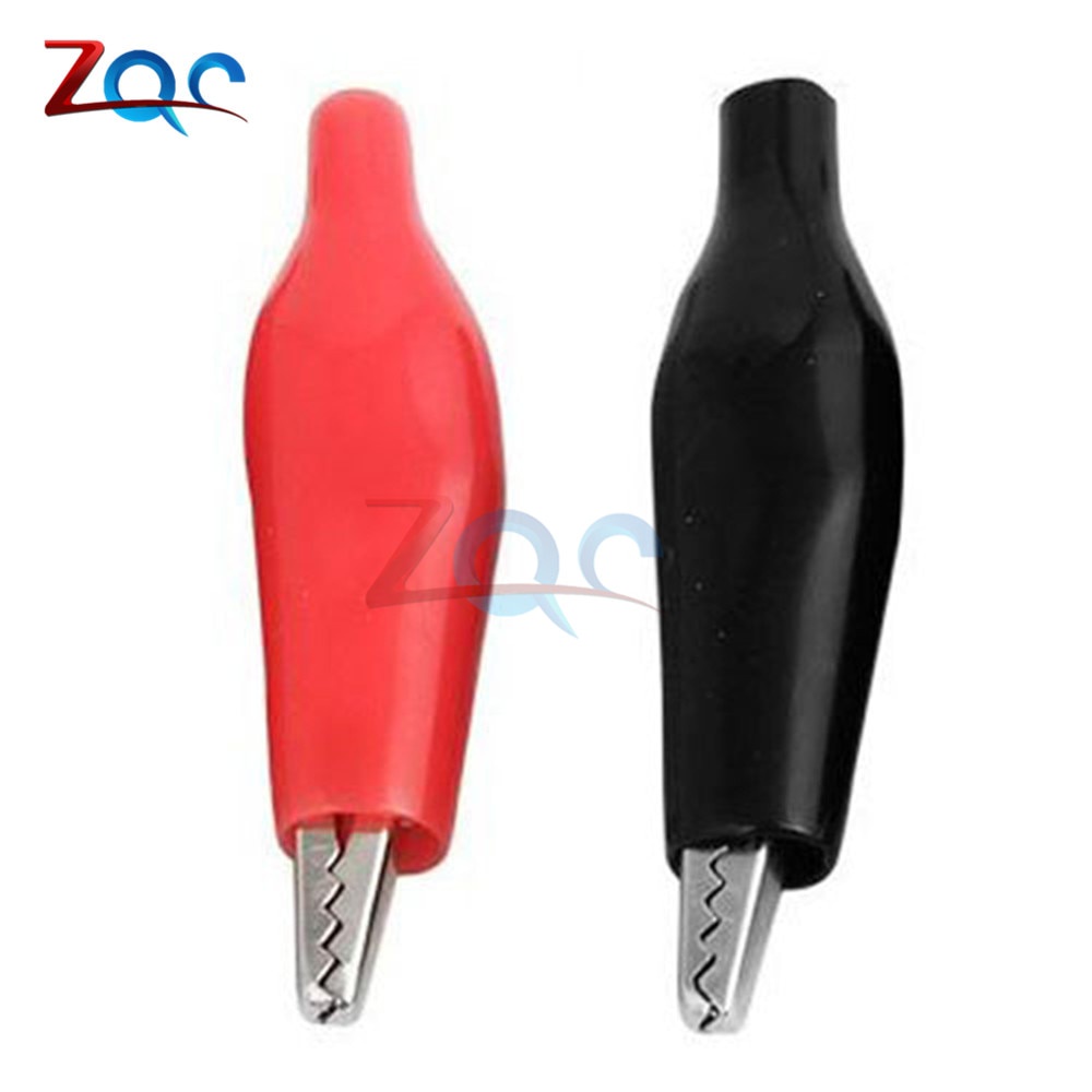 10 cặp  đầu dò thử nghiệm bằng nhựa mềm màu đỏ đen P2001
