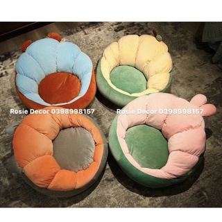 Nệm ghế hình bầu ngô - nệm ghê cao cấp - nệm ghế decor