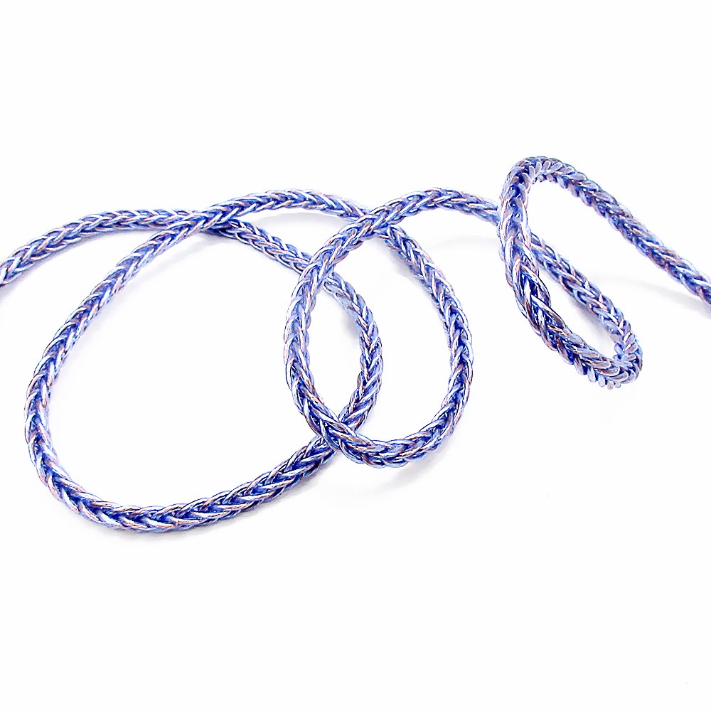 Dây Cáp Nối Tai Nghe 8 Shares 240 Lõi MMCX 2Pin 0.78mm Bằng Đồng Mạ Bạc Cho Kxs Aria EDX PRO ESX AS16 PRO