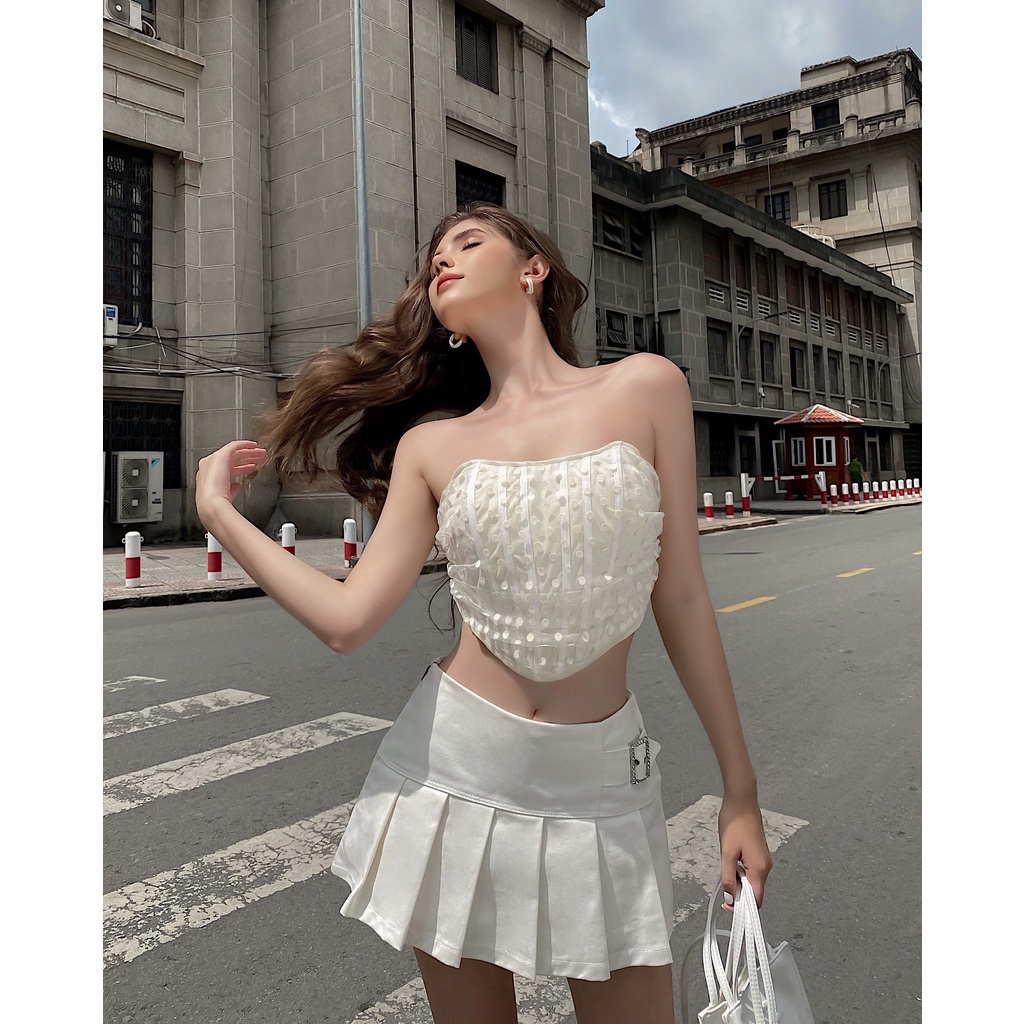 Áo croptop corset CAT CORSET - Tipblu | BigBuy360 - bigbuy360.vn