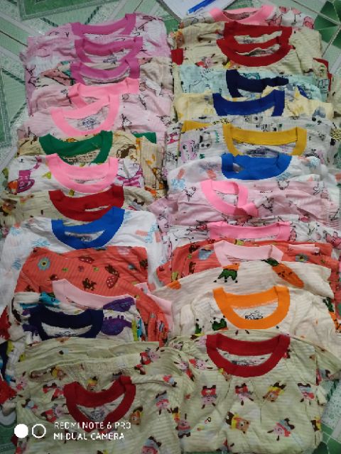 BỘ COTTON SỢI TRE TAY DÀI BB ANGEL CHO BÉ