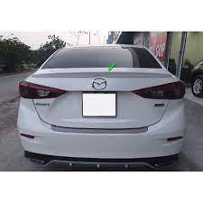 Đuôi gió liền cốp Mazda 3 sedan 2015-2019 hàng mộc chưa sơn