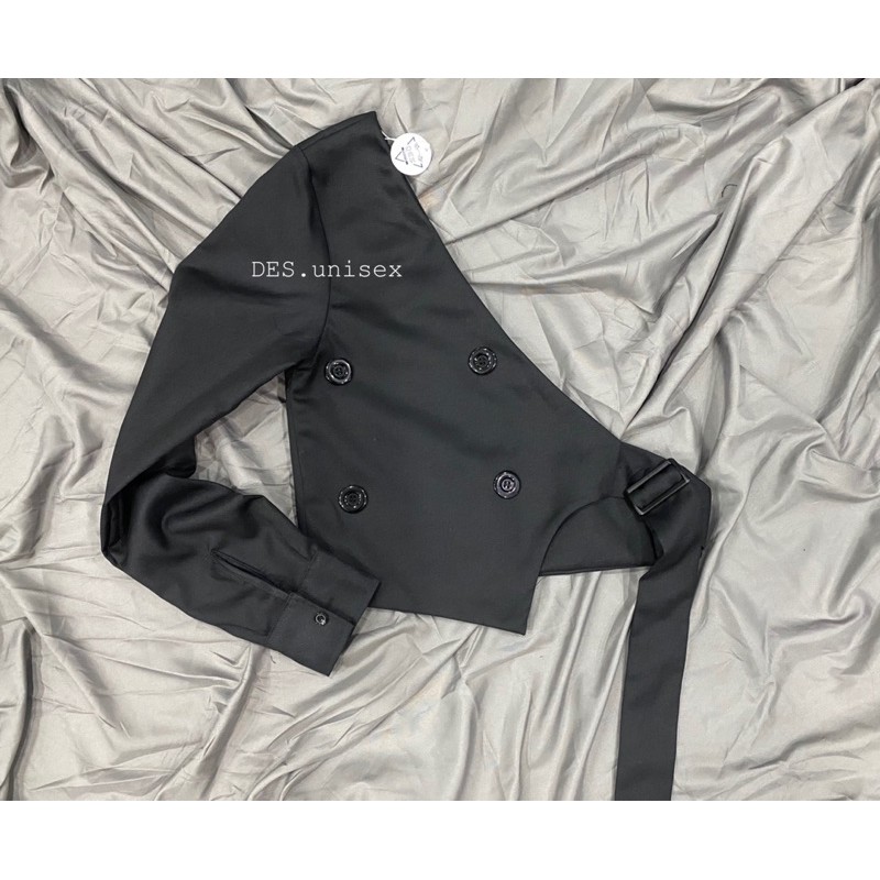 Áo ghile chéo 1 tay