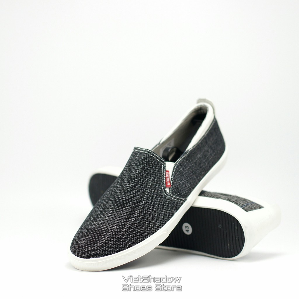 🔥Slip on | Giày lười vải nam 💯 Made in Vietnam 🇻🇳 - Mã SP 1822 | BigBuy360 - bigbuy360.vn