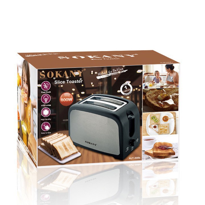 Lò nướng bánh mì Sandwich sokany