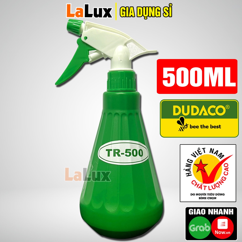 Bình Xịt Phun Sương DUDACO 500ml - Bình Tưới Cây Tiện Lợi An Toàn