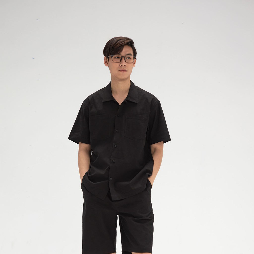 Áo sơ mi ngắn tay LOOK LINEN SHIRT | BigBuy360 - bigbuy360.vn