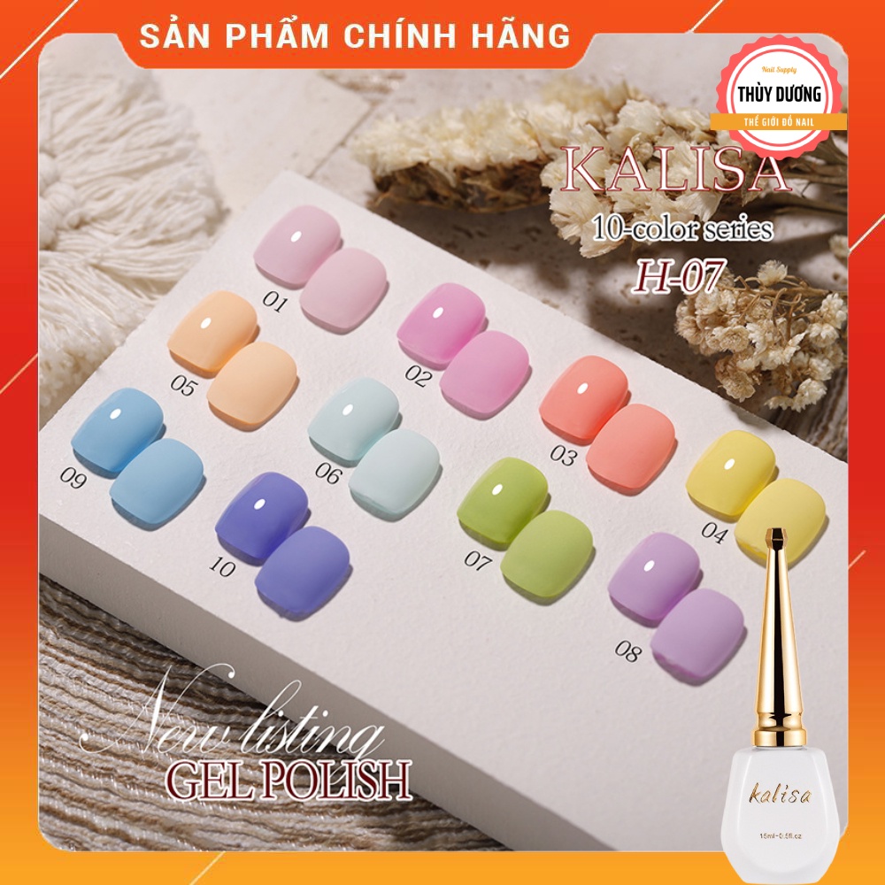 Sơn gel Kalisa cao cấp chính hãng mã H-07 15ml
