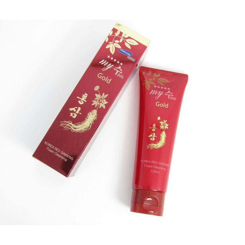 Sữa rửa mặt Hàn Quốc my gold 130ml - hết da nám - da trắng hồng