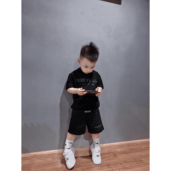 Set bộ Essentials hình in 3D phiên bản kid cho bé trai điêu đẹp