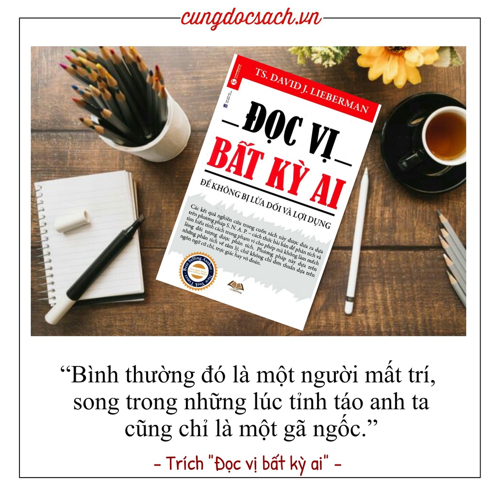 Sách Đọc Vị Bất Kỳ Ai (Tái Bản MỚI NHẤT 2019)